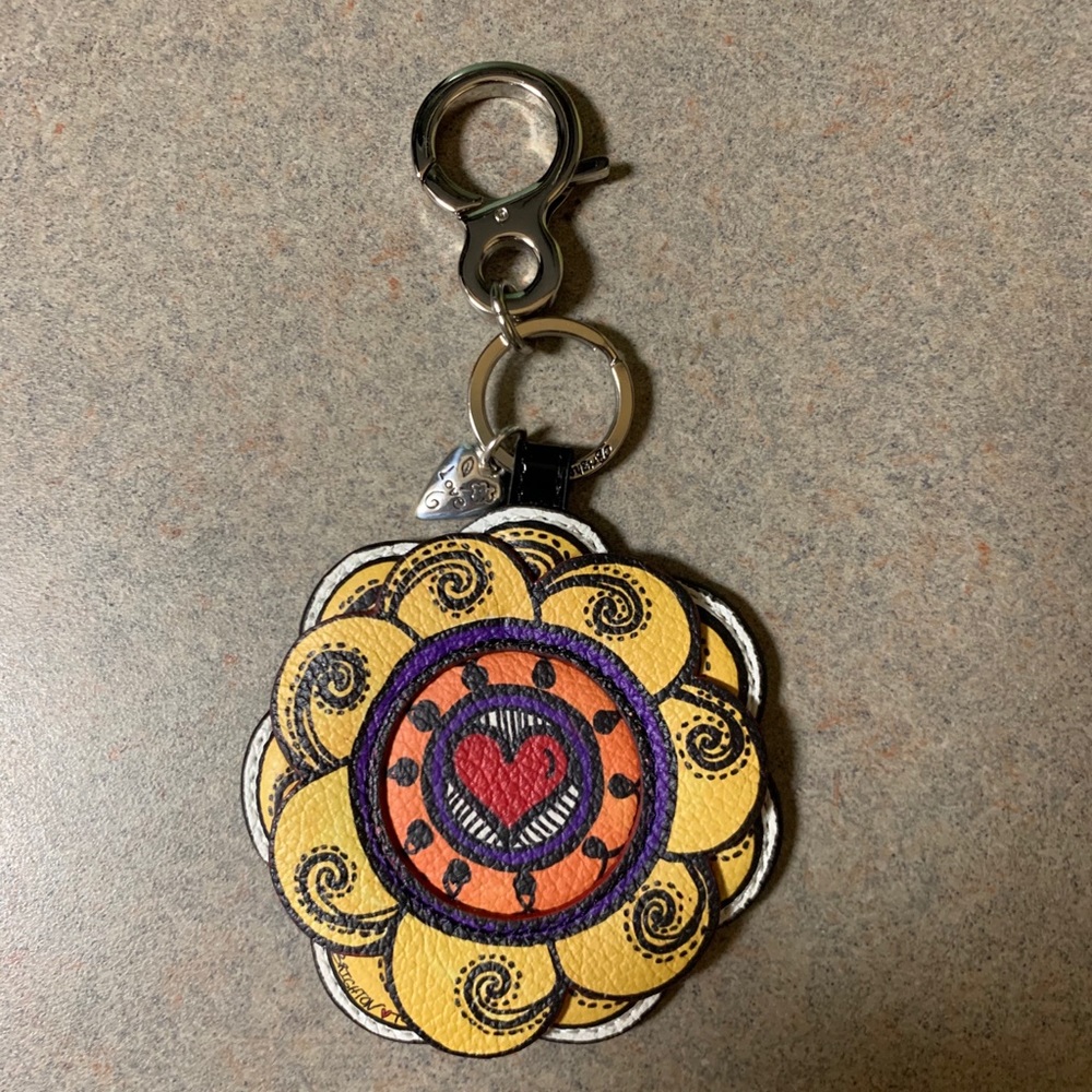 Brighton Flower Keychain NWOT